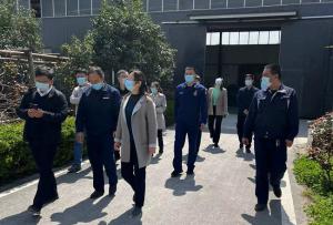 馬村區(qū)王婕區(qū)長(zhǎng)帶領(lǐng)消防，安全等一行人員來(lái)我廠(chǎng)檢查指導(dǎo)工作